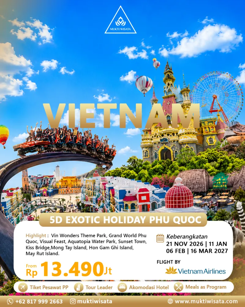 5D EXOTIC HOLIDAY PHU QUOC by Vietnam Airlines
