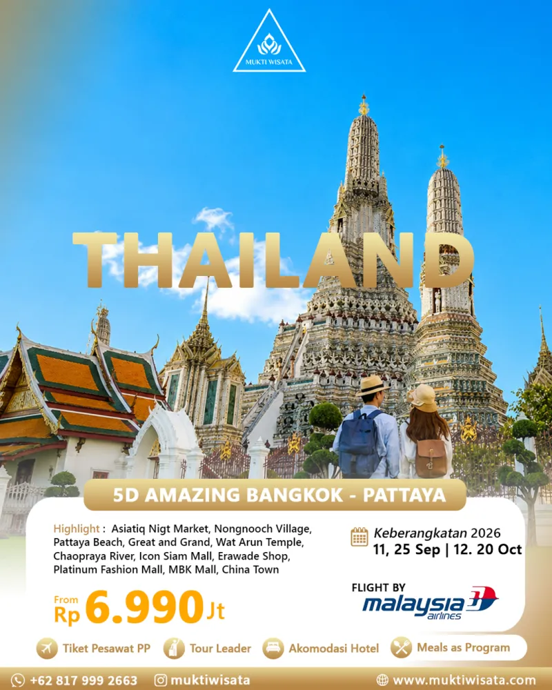 5D AMAZING BANGKOK - PATTAYA by MH