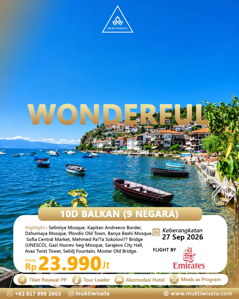 10D BALKAN (9 NEGARA)