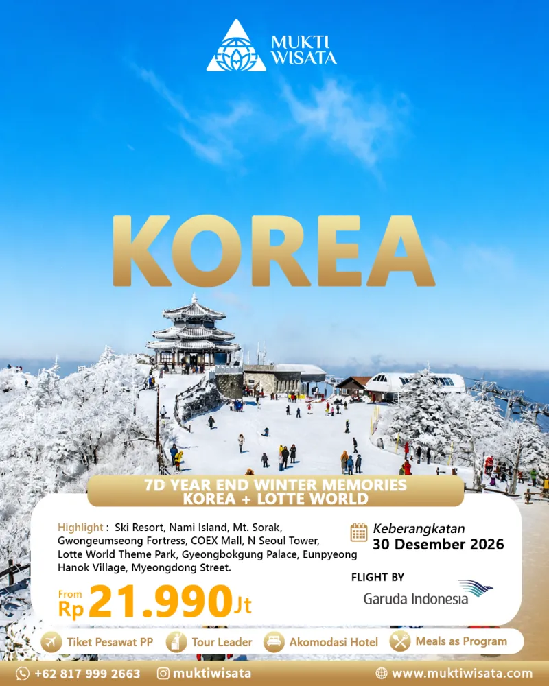 7D YEAR END WINTER MEMORIES KOREA + LOTTE WORLD by GA
